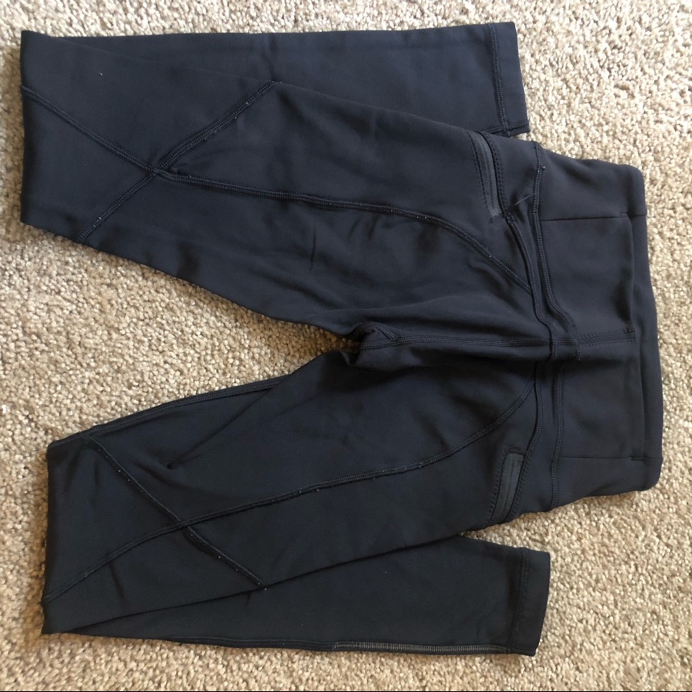 Lululemon reflective running leggings